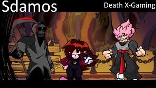 Friday Night Funkin' - Sdamos But It's Death X-Gaming Vs Goku Black (My Cover) FNF MODS