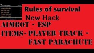 Rules Of Survival Hack AimBot | ESP ITEMS | ESP Players | No Fall Damage [Read Description]