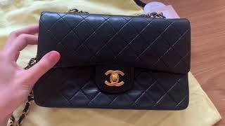 VLOG: CHANEL Vintage, REBAG experience, WOC/New mini comparison, what fits inside..