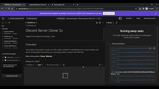 Infinite Community's Discord Server Cloner