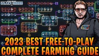2023 STAR WARS: GALAXY OF HEROES FARMING GUIDE - ULTIMATE Free-to-Play Guide to Unlock EVERYTHING