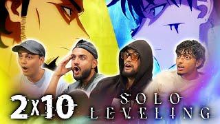 JINWOO VS GOTO | BROTHERS watch Solo Leveling 2x10 "We Need a Hero" | REACTION