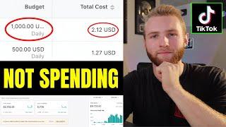 My TikTok Ads Are Not Spending (SOLUTION)