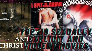 Top 10 Sexually Explicit || Erotic || Violent || Movies of all time