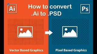 The Best Way to Convert .AI to .PSD with Layers I 2024