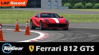 Top Gear Test Track | Ferrari 812 GTS | Lap Record | Assetto Corsa