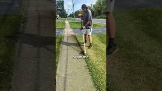 BEWARE of Customer SCAMS!  #lawncare #edging #shorts