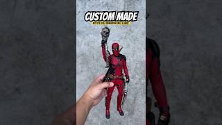 Closer Look: Custom Made Hot Toys Scale Adamantium Skull & Bones from Deadpool Wolverine #marvel