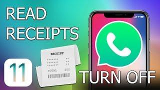 How to turn off read receipts in WhatsApp for iPhone (iOS 11)