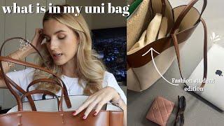 What is in my uni bag as a Fashion student in New York