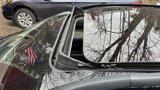 Does your leaky vehicle have a sunroof? If so, try this first.