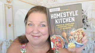 Cookbook Flipthrough Homestyle Kitchen by Julia Rutland (2024) Comfort Food Recipes