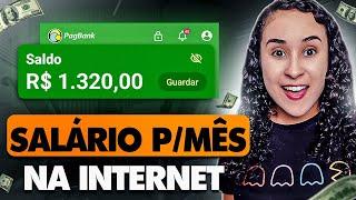 Como Ganhar R$1320 Por Mês Na Internet Sem Experiência | Sites Para Ganhar Salário Online