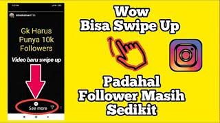 TRIK INSTAGRAM || Cara Swipe Up/Membagikan Link Tanpa 10K Followers