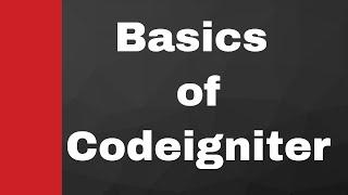 Beginner Tutorials for Codeigniter - Basics of Codeigniter 2022 - Tutorialsfor.com