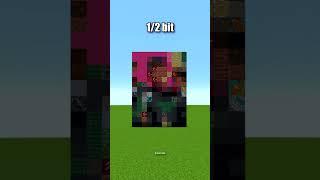 Minecraft Squid Game Thanos 1 bit 2 bits 4 bits 8 bits 16 bits 32 bits 64 bits