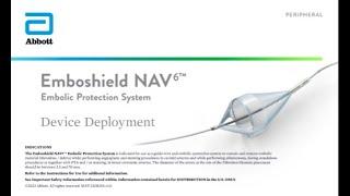 Device Deployment | Emboshield NAV6™ Embolic Protection System