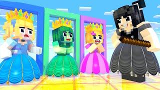 Monster School : Baby Zombie Vs Squid Game Doll Wednesday Princess - Minecraft Animation