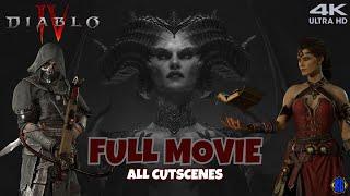 DIABLO 4 All Cinematics Full Movie (2023) 4K ULTRA HD