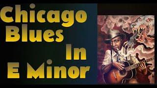 Chicago Style Blues Backing Track - SWEET HOME CHICAGO - Key E Minor