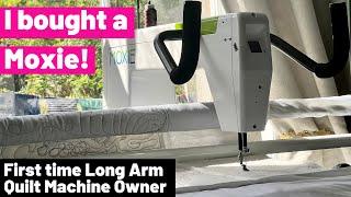 My New Moxie Long Arm Quilting Machine