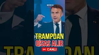 Macron Trampdan qisas alır - Media Turk TV #trend #mediaturk #shortvideo