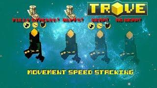 -JNP- Trove tips and tricks, Movement speed stacking! How to make your class run very fast!