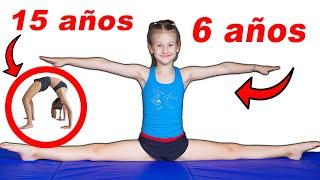 NUESTRA HIJA PEQUEÑA RETA A SU HERMANA EN GIMNASIA! ‍️ ¿Quién es más Flexible? | Yippee Family