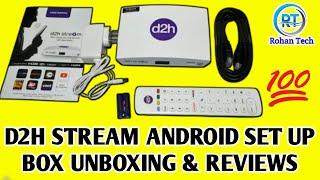 VIDEOCON D2H ANDROID SETTOP BOX UNBOXING AND REVIEW 2023 Rohan Technical