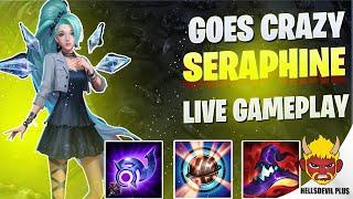 Seraphine Support Goes CRAZY! - Wild Rift HellsDevil Plus Gameplay