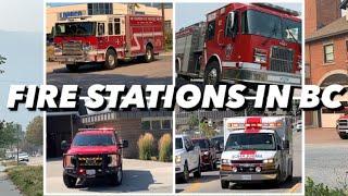 BRITISH COLUMBIA | Vernon fire rescue & Nelson fire rescue responses