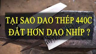 Tại Sao Dao 440C Không Tốt Như Dao Nhíp Nhưng Lại Đắt Hơn? Dao Phúc Sen, Htx Dao Phúc Sen