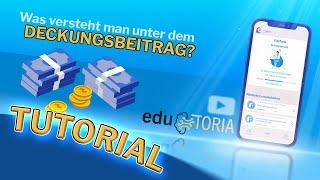 Was ist der Deckungsbeitrag? Erklärvideo aus der Lern-App EduToria