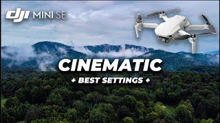 DJI Mini SE Cinematic Footage 2.7K + Best Settings