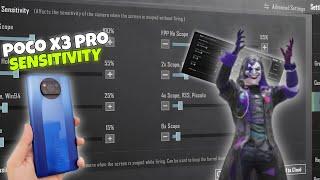 Poco X3 Pro PUBG Sensitivity Settings Gyroscope New Update | Mursi Plays