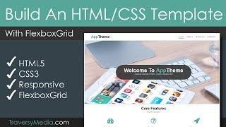 Build A Responsive HTML & CSS Template With FlexboxGrid