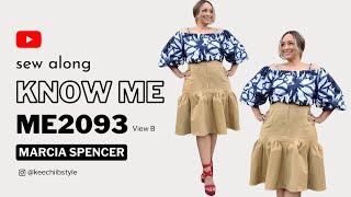 SEW ALONG WITH MARCIA X KNOW ME ME2093: View B