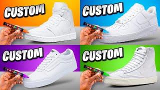 Best Custom Shoes I Have Done So Far! (Satisfying)