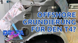 Nach Rost richtig Grundieren mit Interplus 356 2k Grundierung | Offshore | VW T4 DeltaBus