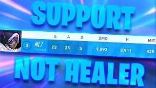 I did more damage than healing to prove it's support not healer | Overwatch 2