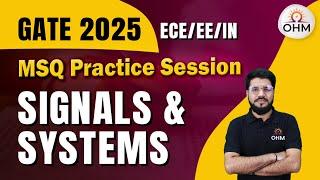 GATE 2025 | Signals & Systems MSQ Practice Session #gate2025 #gateelectronics #gateelectrical