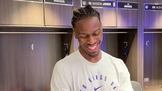 Keon Ellis after Kings 123-118 win over Miami: "(Doug Christie) has given me a little bit more rope"