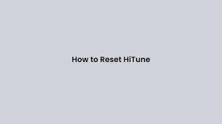 UGREEN HiTune TWS True Wireless Earbuds | How to Reset HiTune?