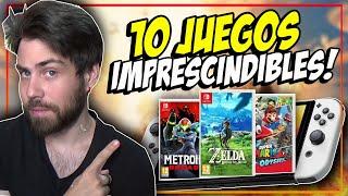 10 Juegos IMPRESCINDIBLES de Nintendo Switch! NADIE debe perdérselos!