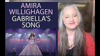 Voice Teacher Reaction to Amira Willighagen - Gabriella's Song 2018