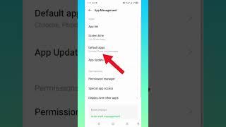 Set Default Apps on Android #infinix