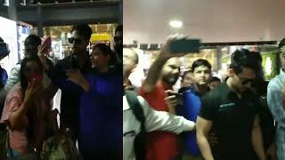 FANS Mobbed Tiger shroff & he was About to Fall at AIRPORT