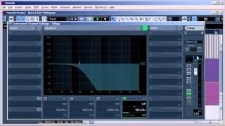 Сведение бочки с басом в CUBASE A S Workshop
