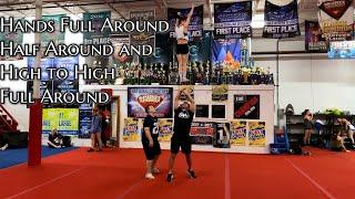 Full Around, Half Around, and High to High Full Around- Intermediate Stunt Series