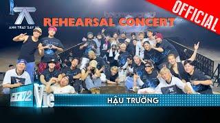 [BTS] Toàn cảnh đêm rehearsal concert, bắt gặp Quang Hùng MasterD ôn bài | Anh Trai Say Hi Concert